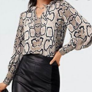 Cabi serpentine blouse